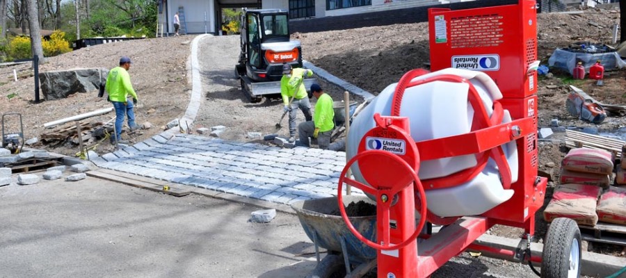 residential driveway paving