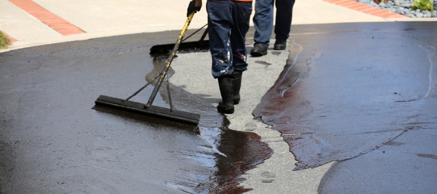 seal coating driveway repair